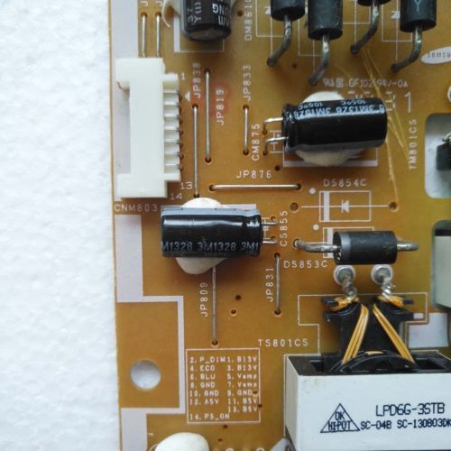 Used Original Samsung Power Board BN44-00611A L46S1_DSM BN44-00611D