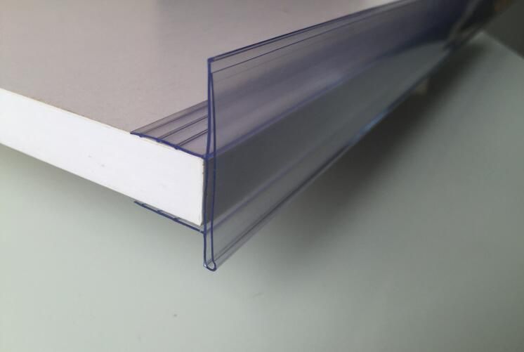 2019 Middle Wooden Shelf Channel U Clips Talker Label Holder Middle Wooden Shelf Channel U Clips Talker Label Holder Tag Card Banner Frame