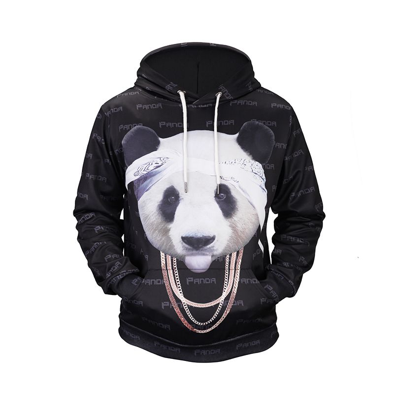 casaco de panda masculino