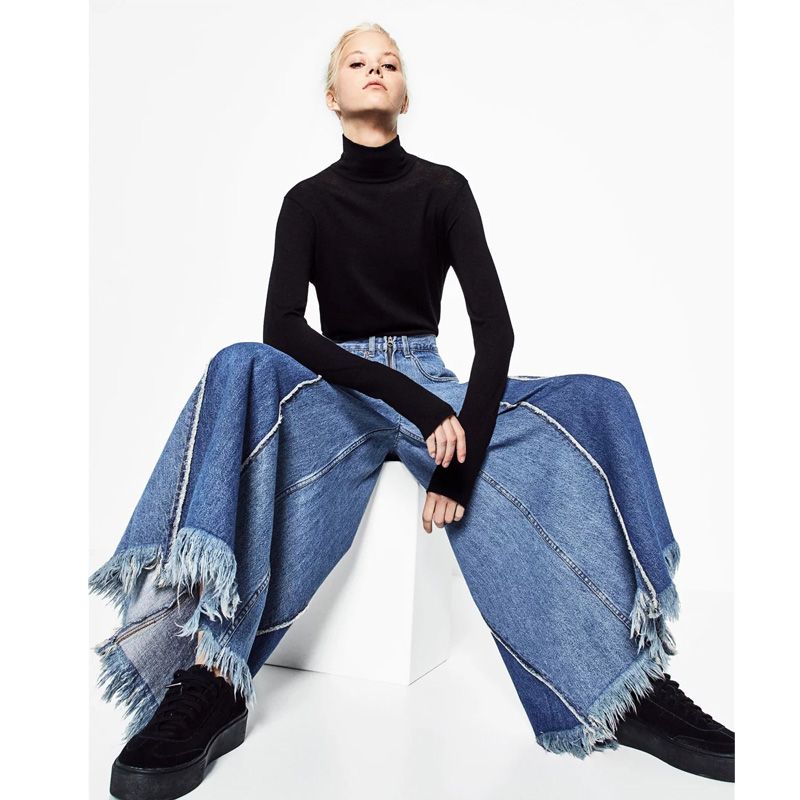 ladies new jeans pant