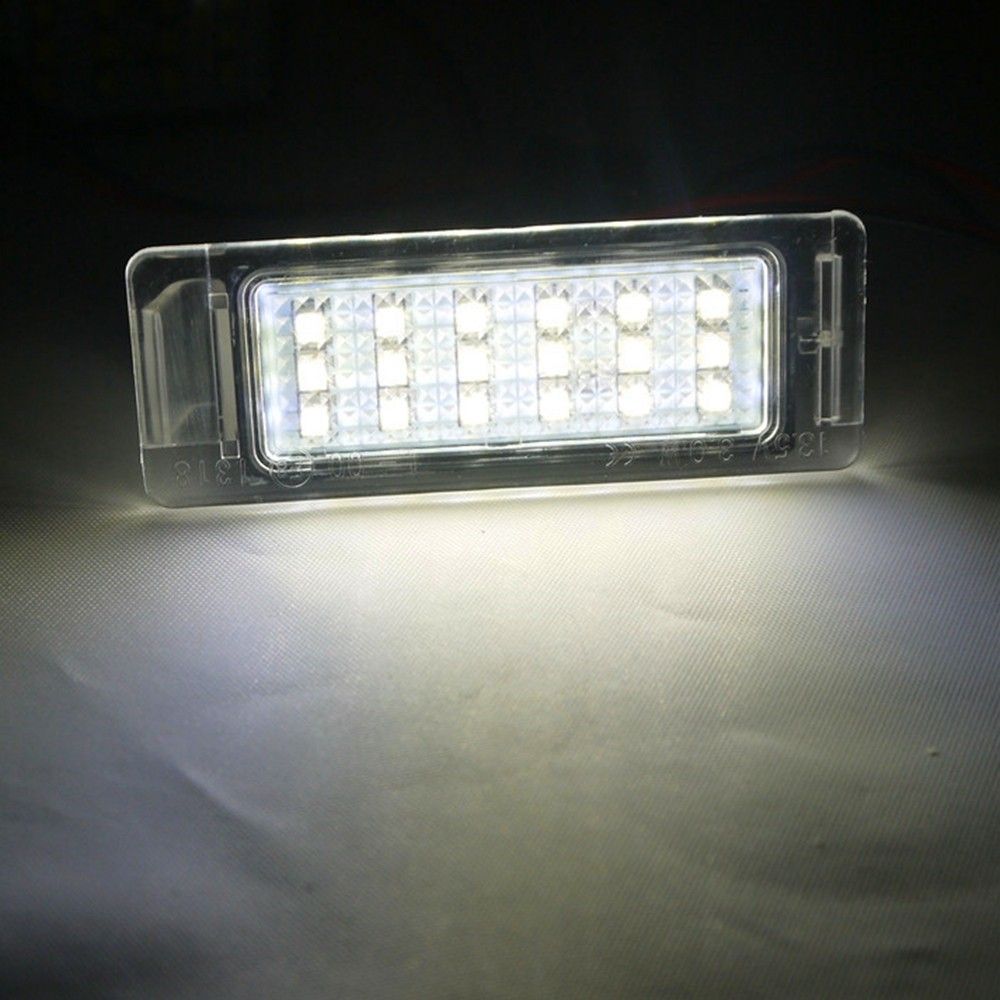 2PCS LED License Plate Lights For 2010-2013 Chevy Camaro - 6000K White, Plug & Play - View #3