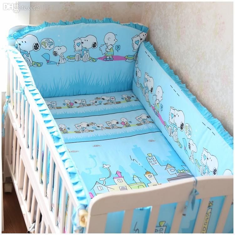 Wholesale Newest Style China Baby Bed Set Cotton Baby Bedding Set