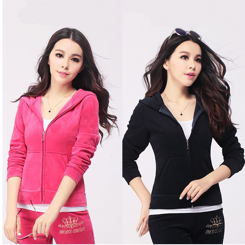 velvet jogging suit womens