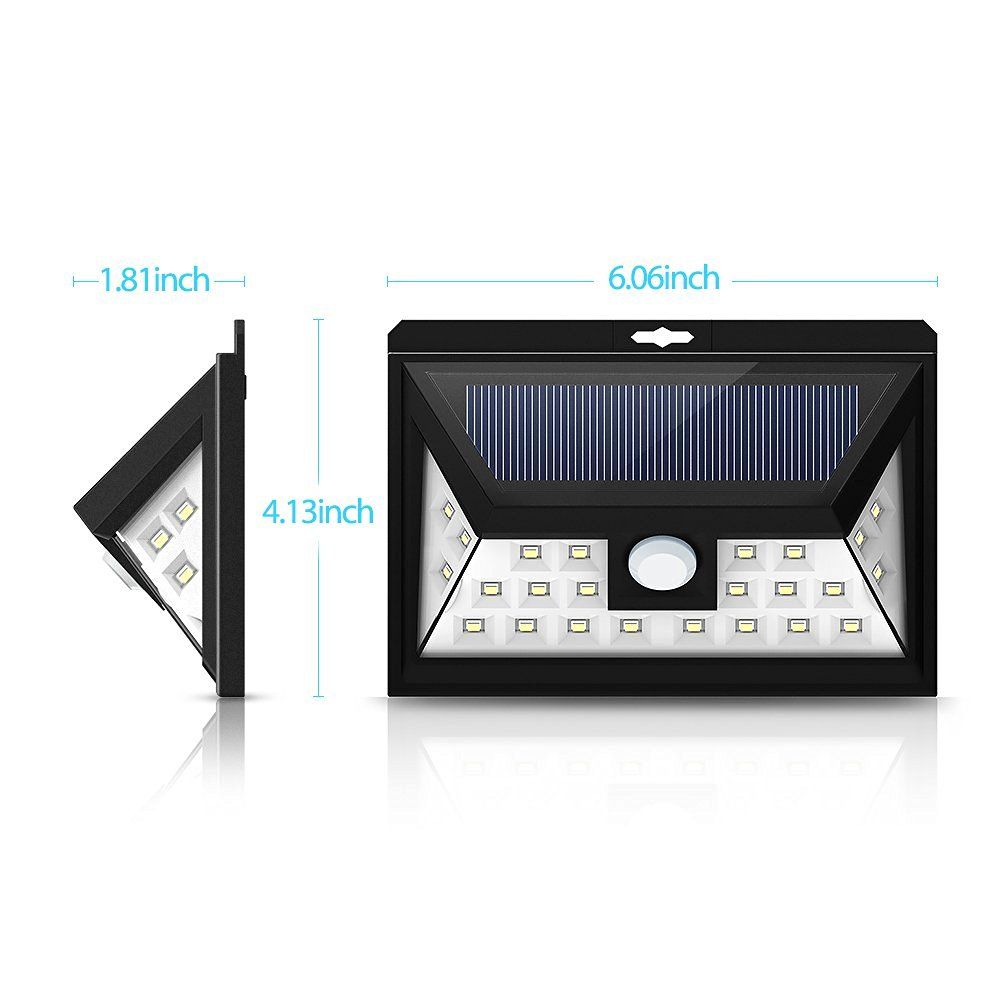 24 LED Light Solar