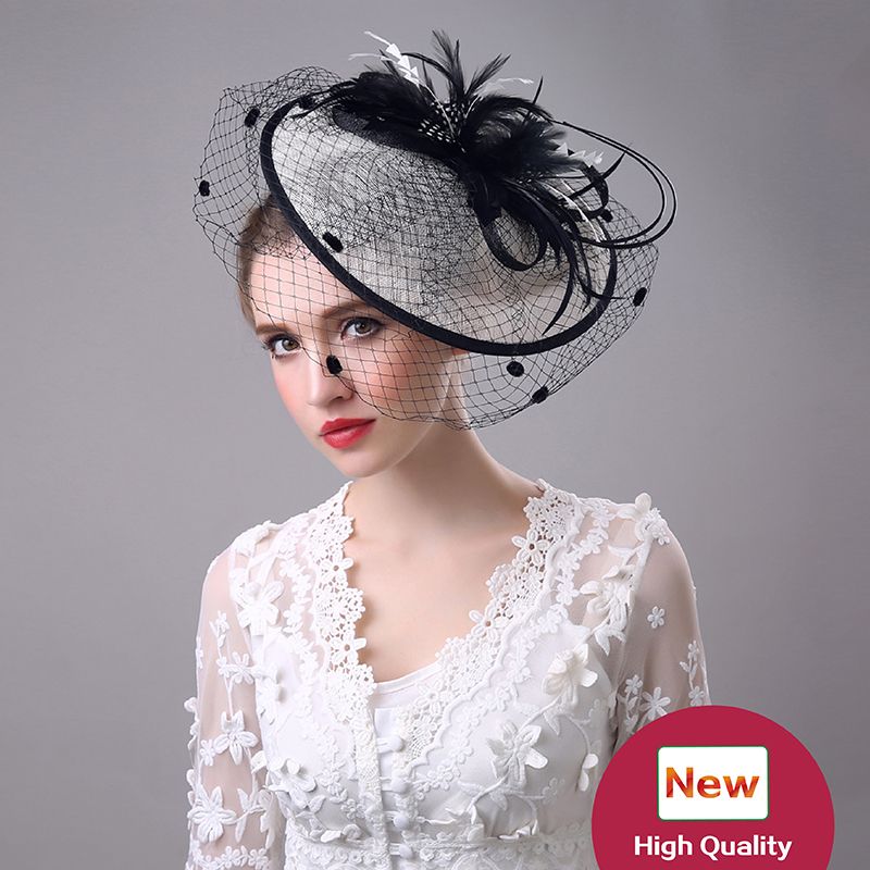 feather hats for weddings
