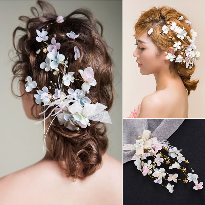 wedding crown with flowers