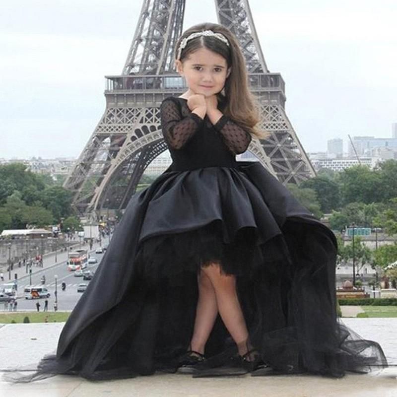 baby black gown