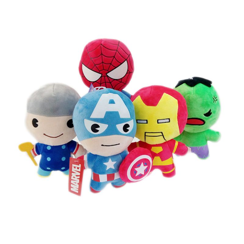 marvel superhero plush dolls