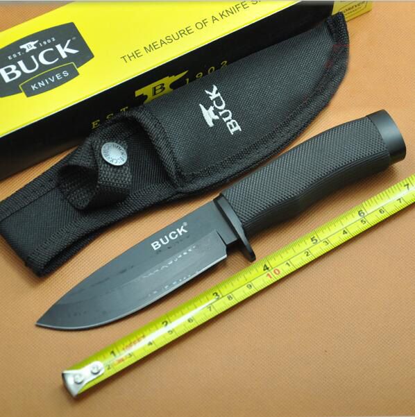 Brand New Classic Buck Knife Outdoor Camping Knife Hardness 56HRC