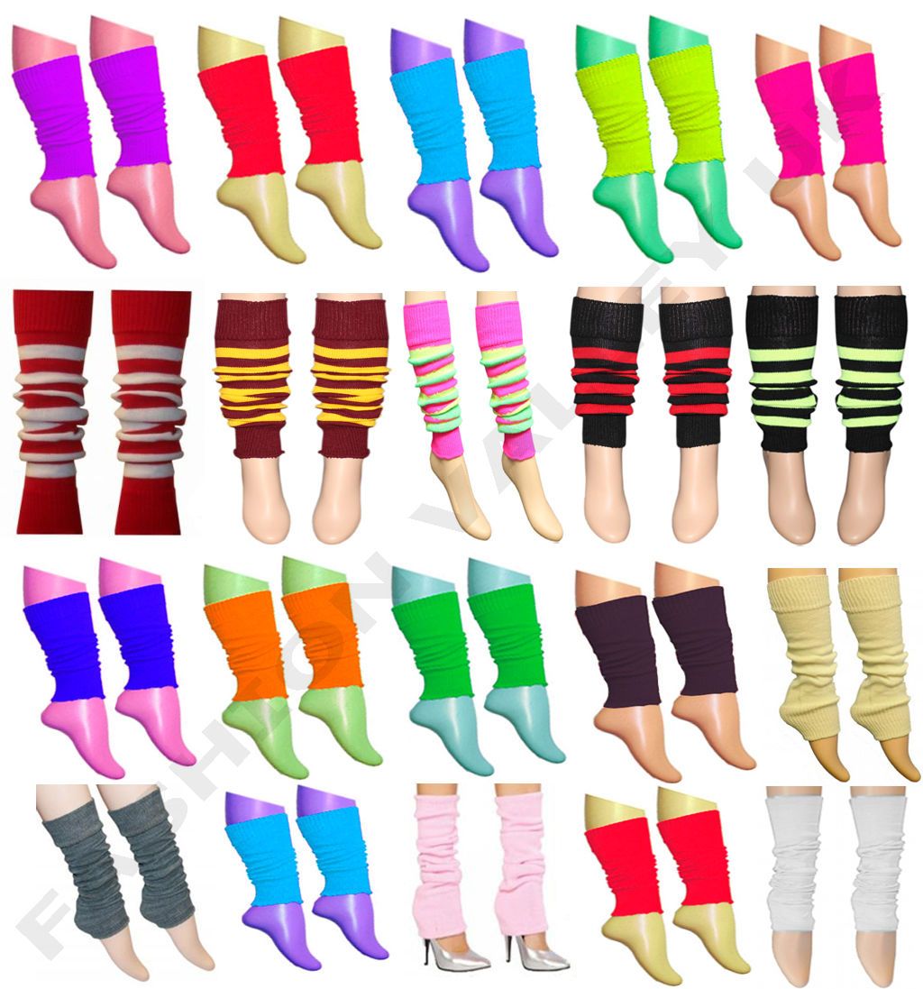 Calcetines Para Mujeres Leggings Chicas De Danza Los 80 Años Calentadores De Pierna Acanalada De 0,76 € | DHgate