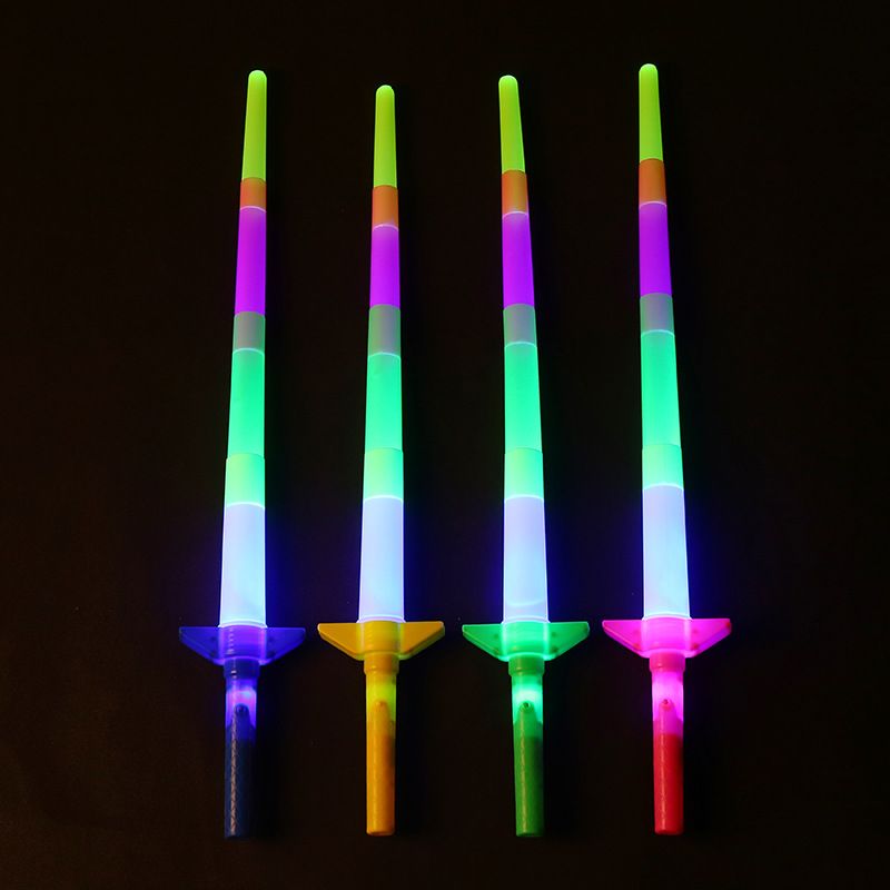 De Luz Retráctil LED, Espada Luminosa Para Niños, Canto, Juguetes Luminosos, Nocturno De Reunión, Al Mayor 1,29 € | DHgate