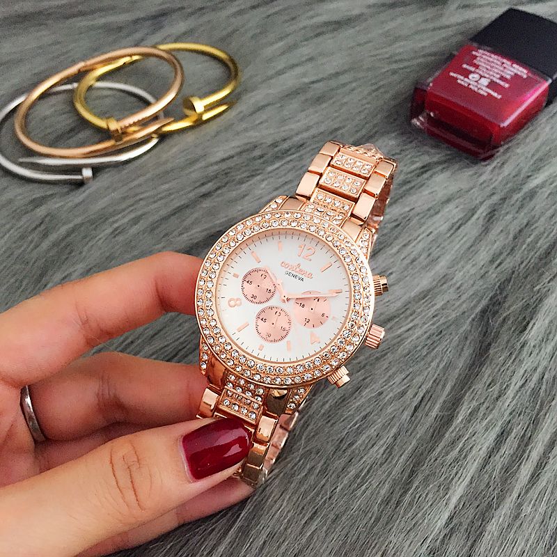 Copper colour watch for ladies Clearance