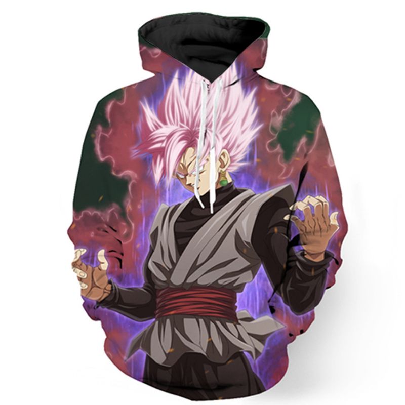 dragon ball z moletom com capuz 3d printing pullover sportswear men's sweatshirt