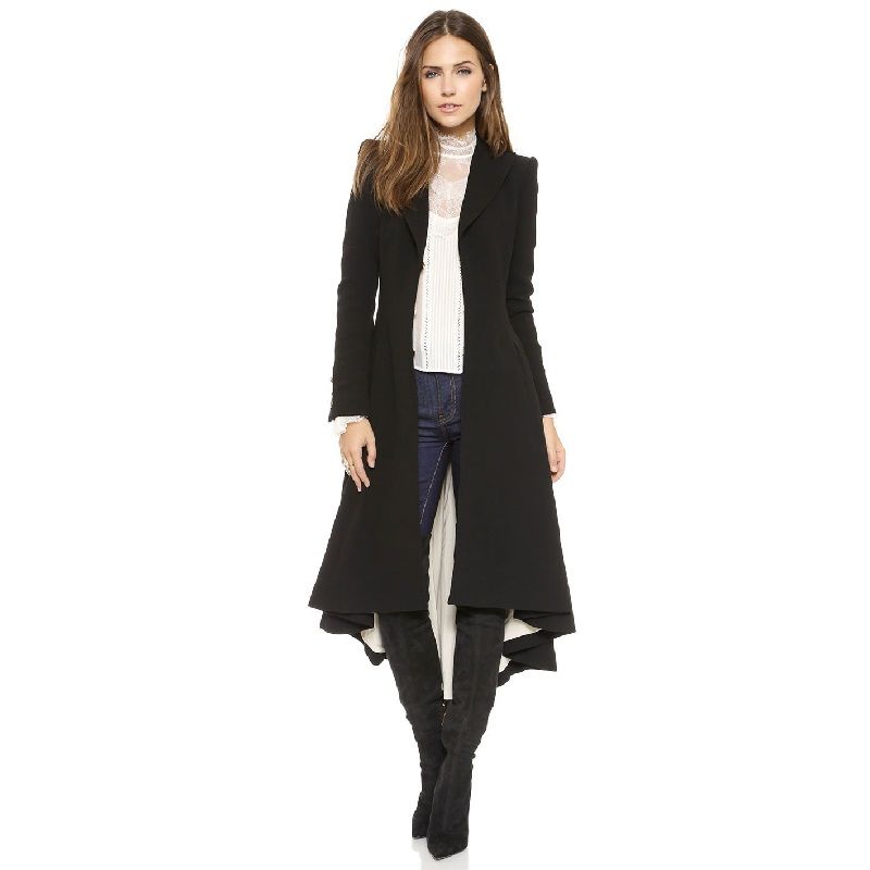 ladies long jacket suit