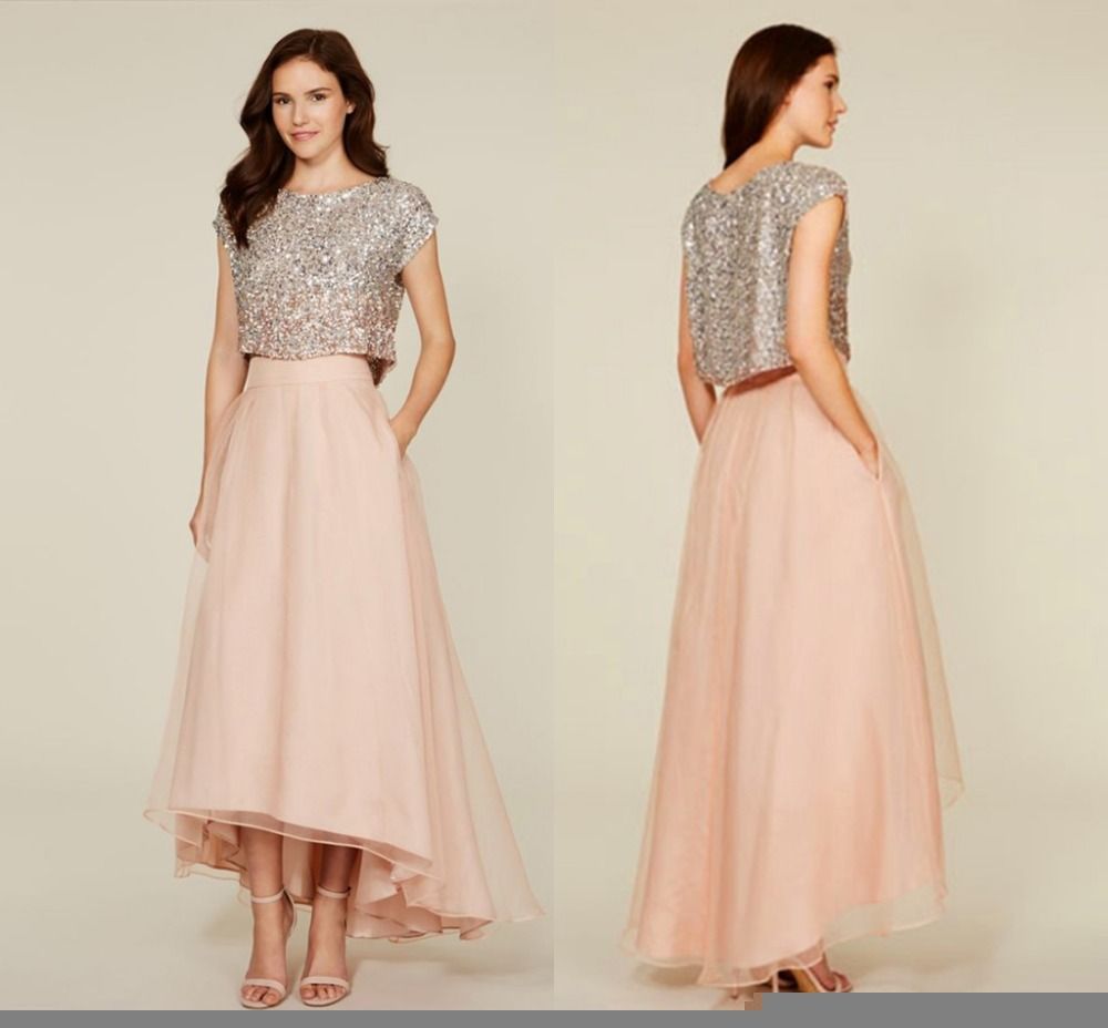 2 piece wedding guest dress