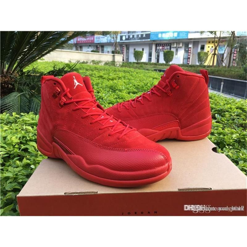 jordan red suede 12