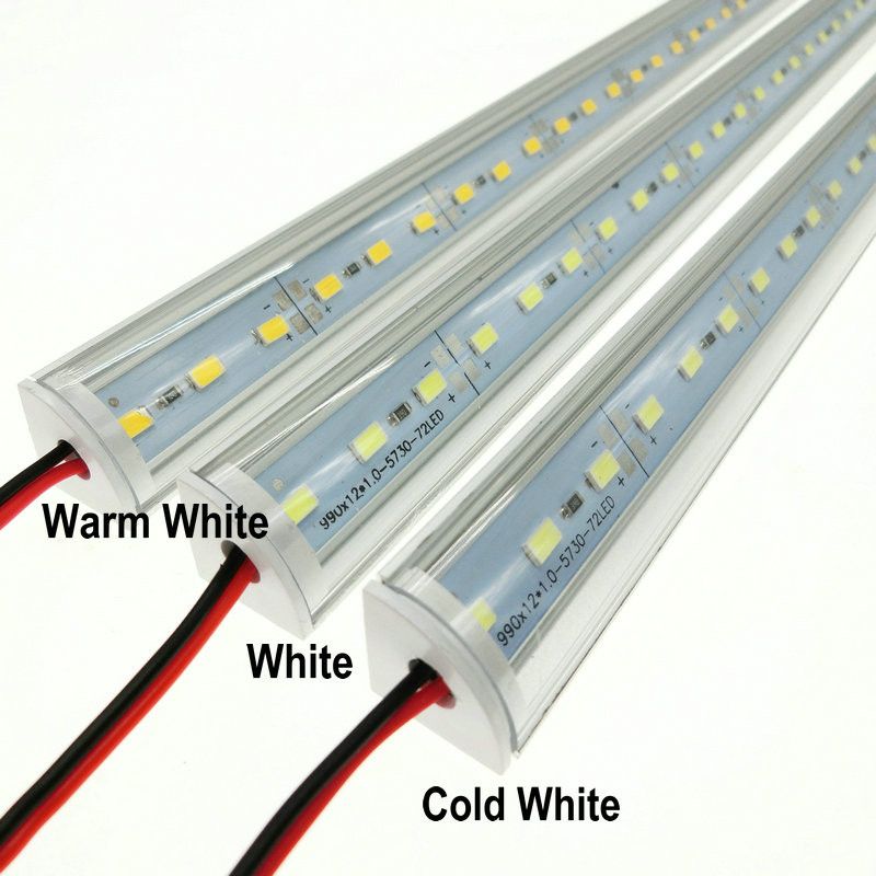 LED  Super Bright Rigid Hard Strip White 12V  5730 bar 50cm  6500-7000K