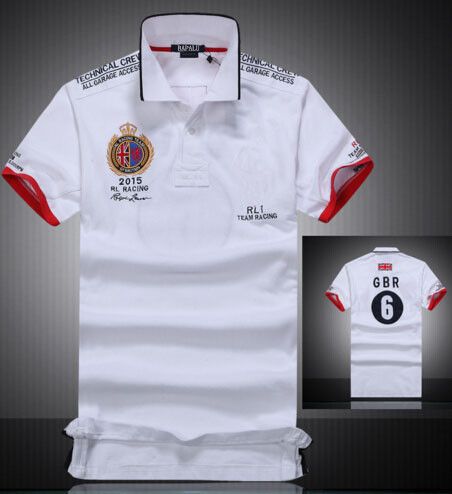 Wholesale New Man Racing Team Polo T Shirts Brand Design Big Horse ...