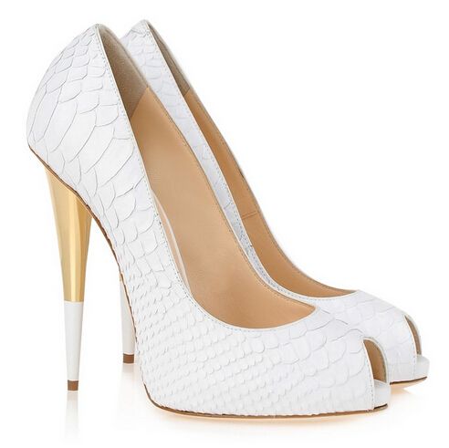 alligator high heels