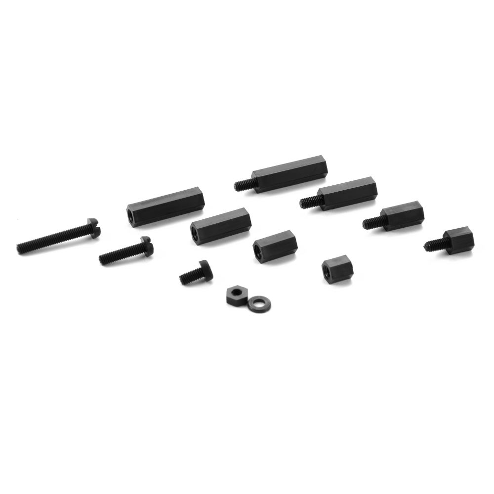 Confezione da 10 M6 x 15mm O//D x 20mm di lunghezza Nylon Distanziatori//Stand-Off RONDELLA Plastica