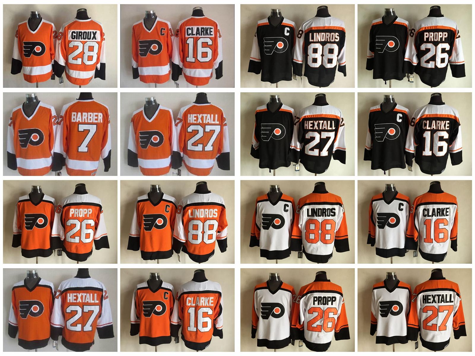 hextall flyers jersey