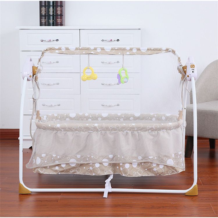 Mode Electrique Lit Bebe Berceau Bebe Avec Moustiquaires Bebe A Bascule Balancoire Lit Nouveau Design 3 Couleurs Du 153 08 Dhgate