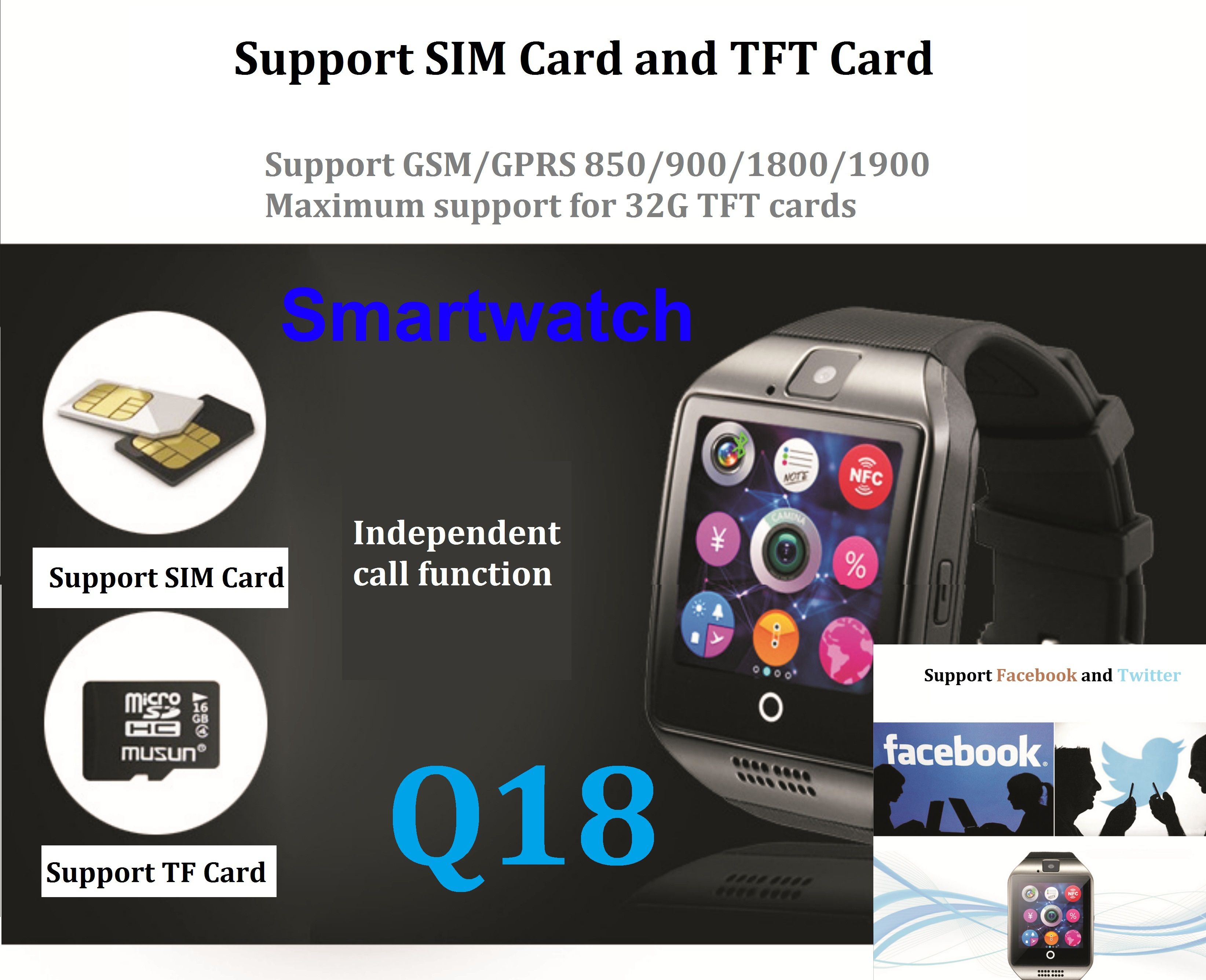 q18 smartwatch phone
