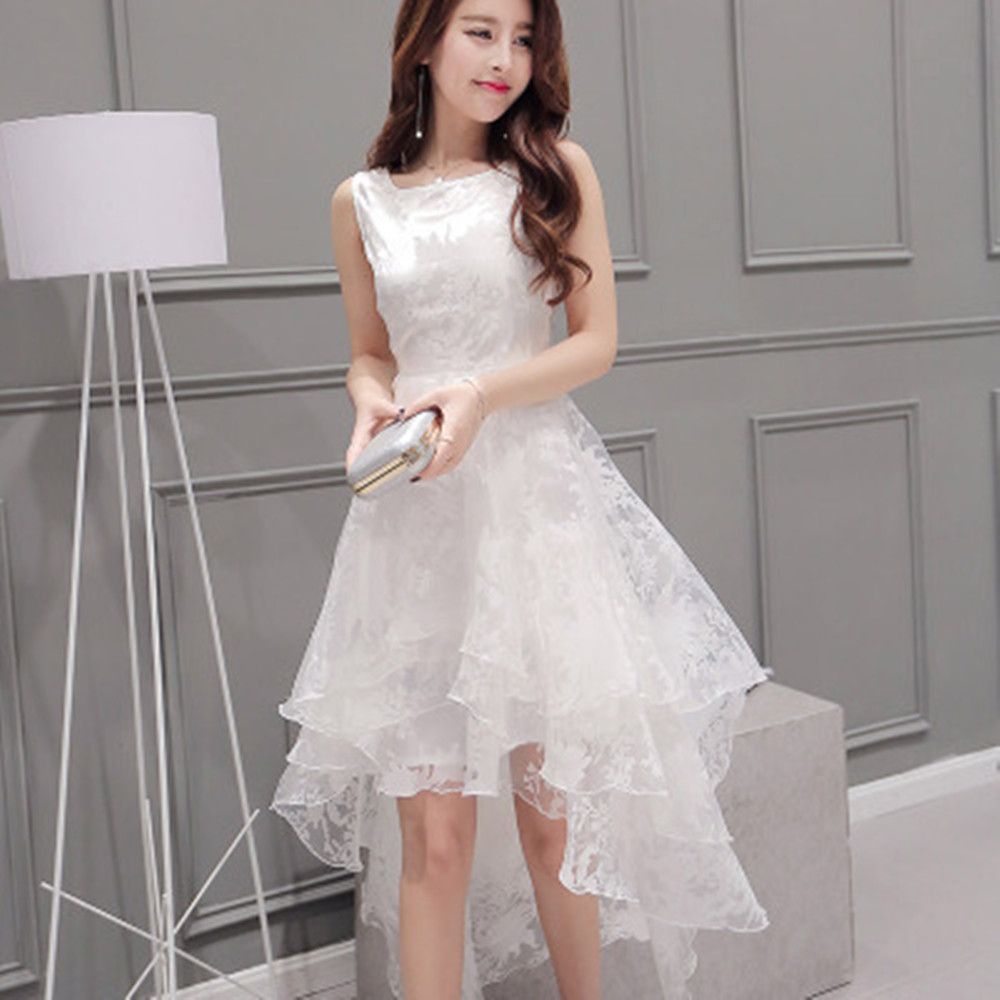 white dress skirt