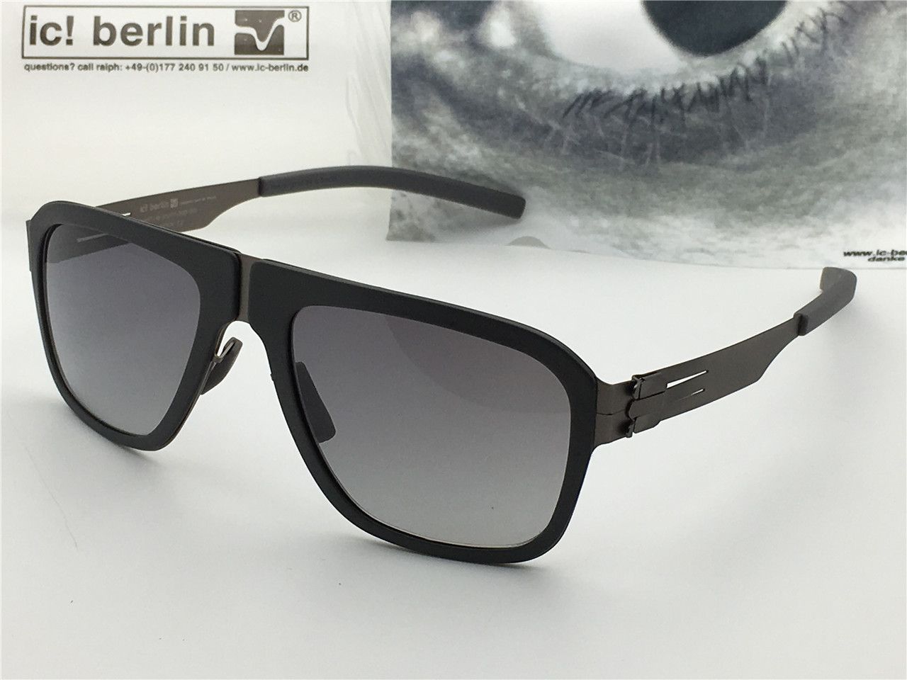 Germany Designer Men Brand Sunglasses IC M8 Pappelplatz Ultra Light