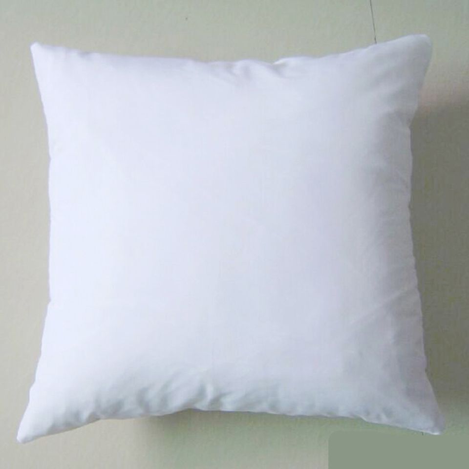 Details about   50Pcs Holidays Plain White Sublimation Blank Pillow Case Cushion Cover 18"x18" 