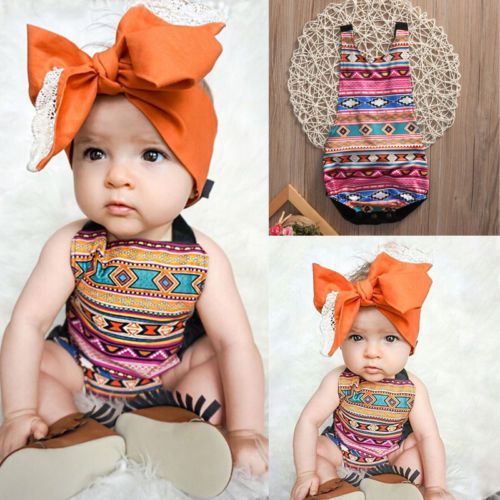 bohemian attire for baby girl