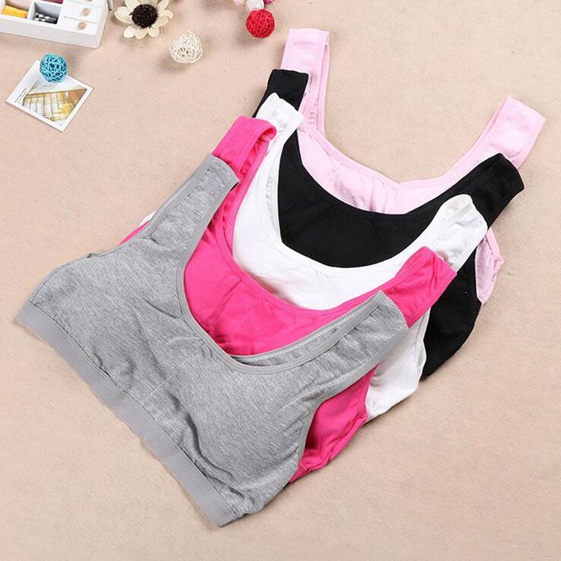 kids black sports bra