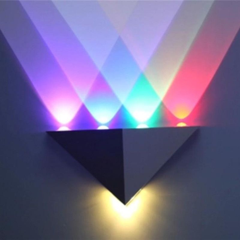 2019 Led Wall Lamps Indoor Wall Light 3w 4w 5w 6w 8w Lamps Colorful Stage Lights Ktv Decorative Wall Light Red Green Blue Purple Led Lamp From Cnmall