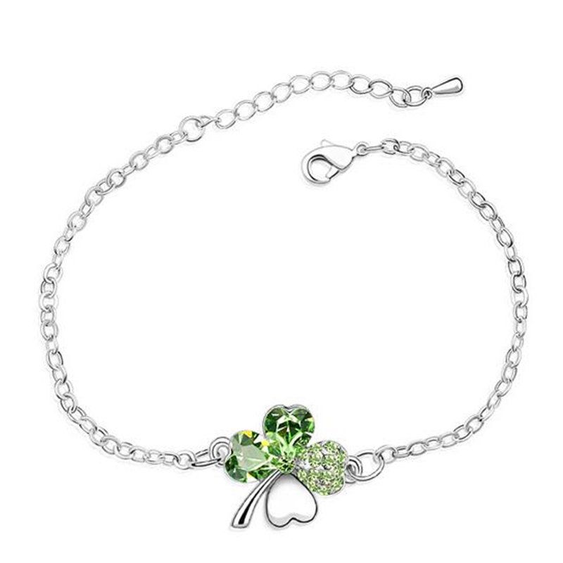 clover charm bracelet