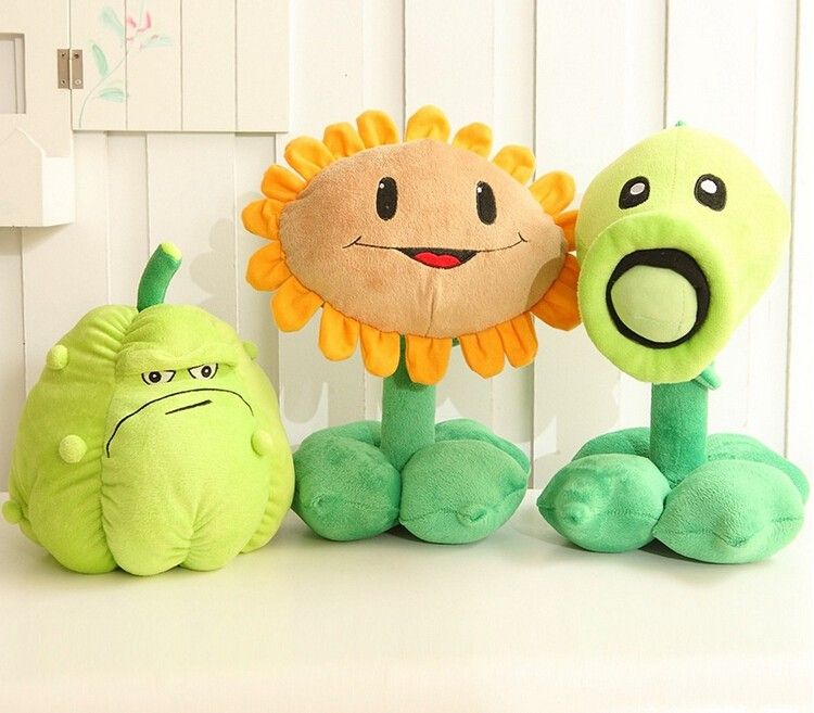 plants vs zombies squash plush