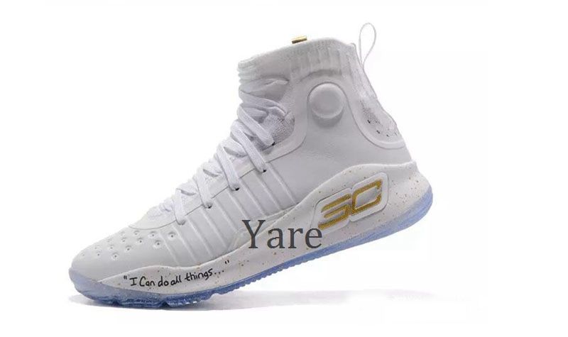 curry shoes white and gold