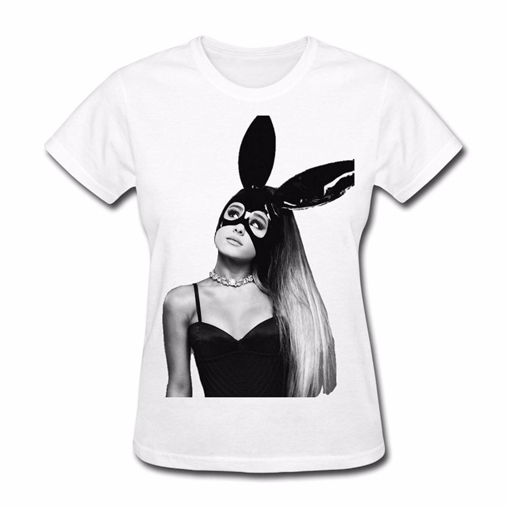 Acquista Camisetas Tumblr Tops Vintage T Shirt A Maniche Corte T Shirt A Manica Corta T Ariana Grande A Capella Di Donna Pericolosa Girocollo A 9 28 Dal Zk Dhgate Com