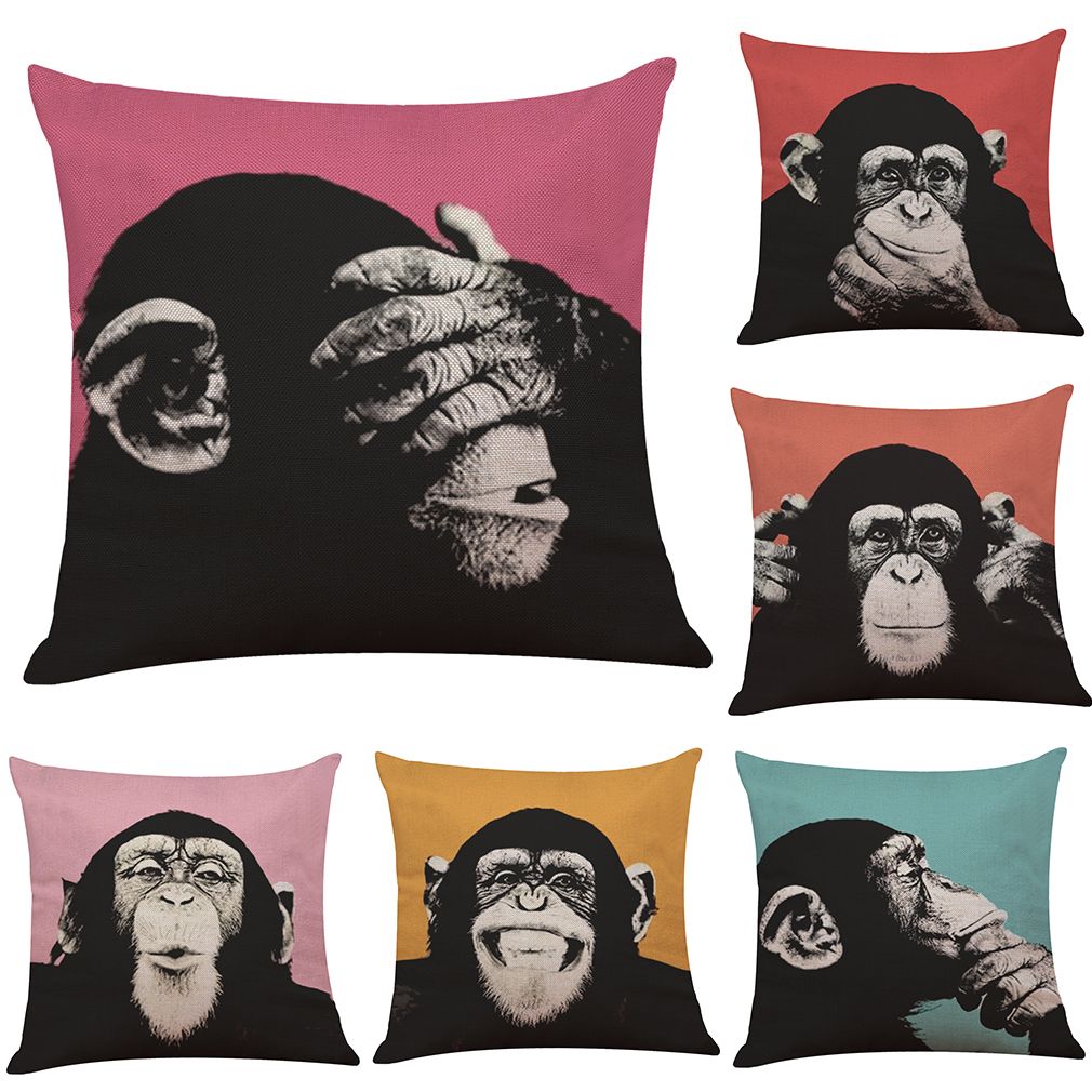 gorilla wedge pillow