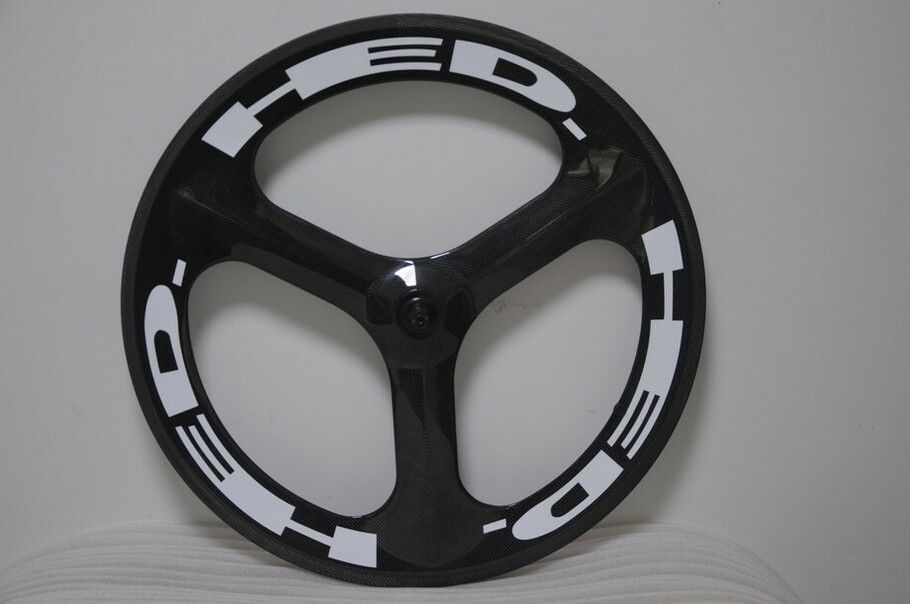 Acquistare Ruote In Carbonio A Tre Razze Ruote Da Bici Da Pista O In  Carbonio Da Strada A 3 Raggi Con Verniciatura Fissa HED Economico |  Consegna Veloce E Qualità | It.Dhgate