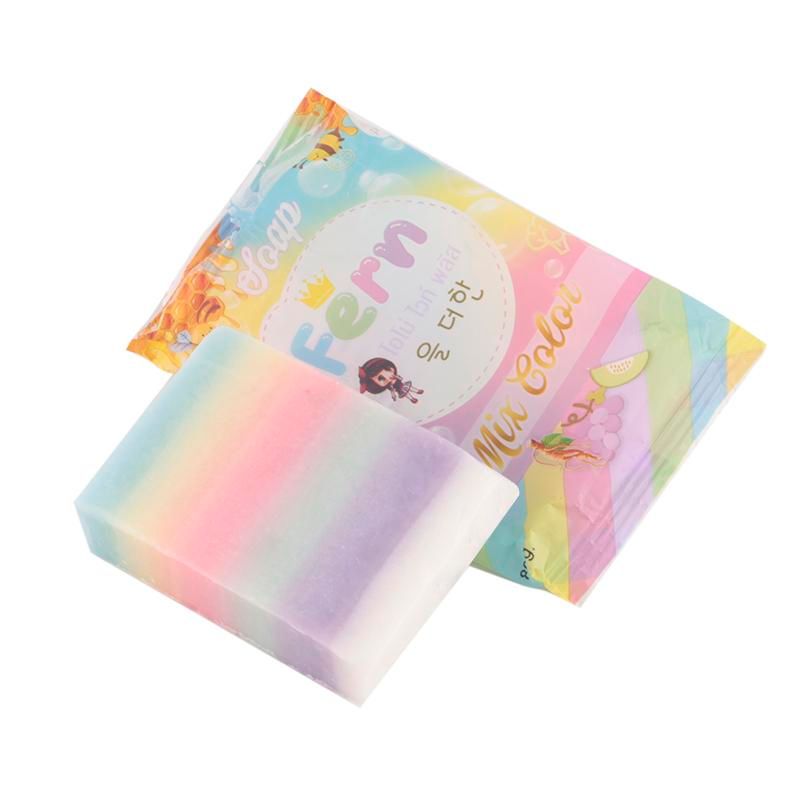 2021 OMO Plus FERN Soap Mix Color White Whitening Skin Formula 6 In 1