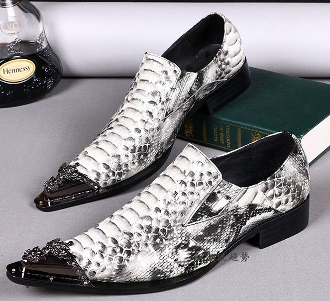 snakeskin oxfords
