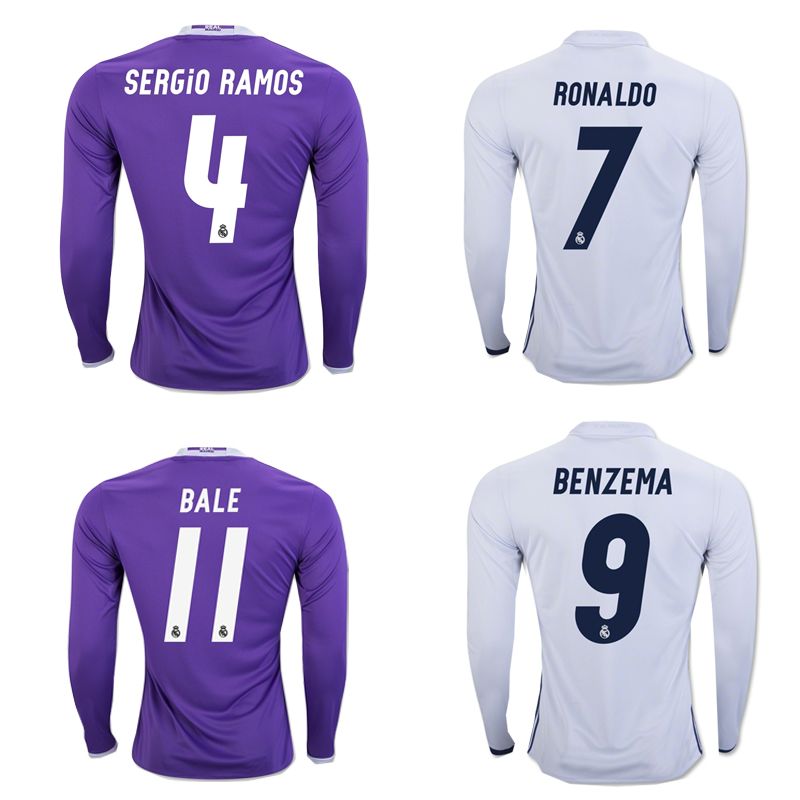 real madrid jersey 2016 long sleeve