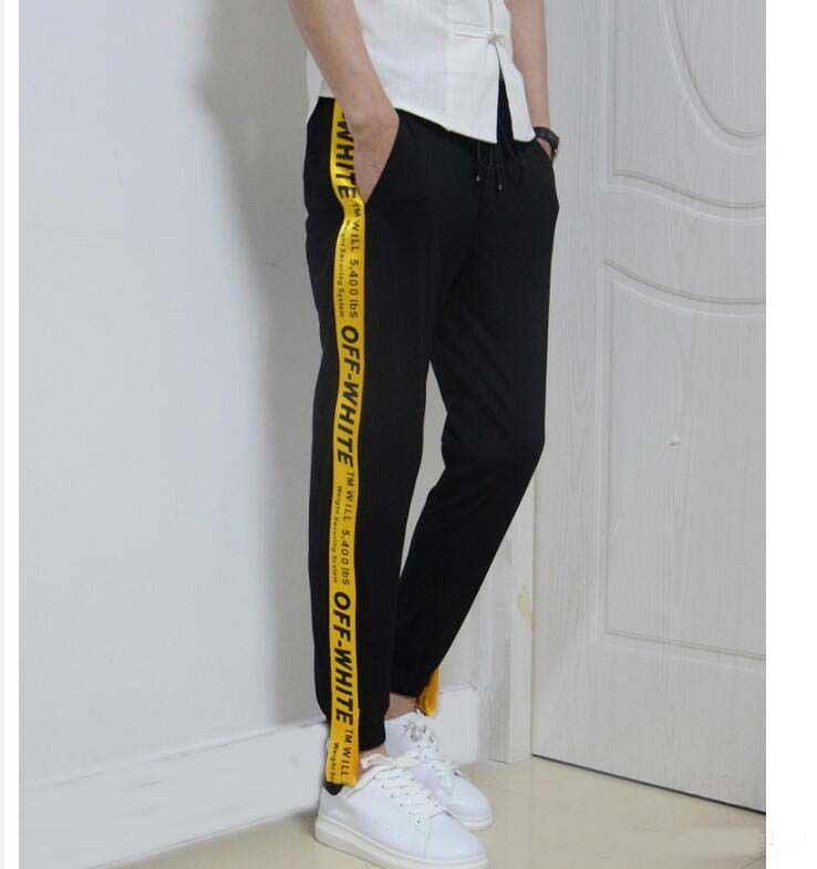 calça jogger off white