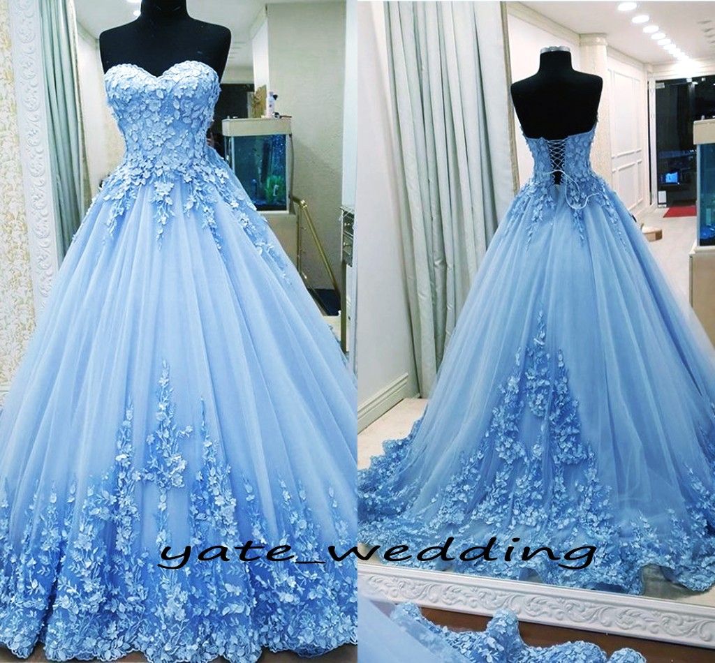 2018 Ball Gown Prom Dresses Sweetheart 