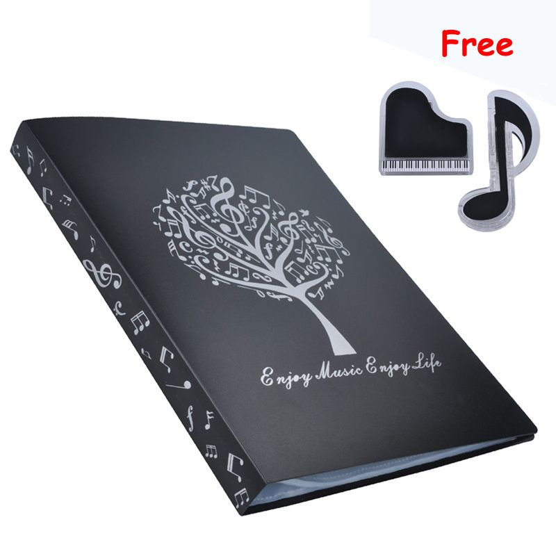 2022 New Music Sheet File Paper Documents Storage Folder Holder Plastic
