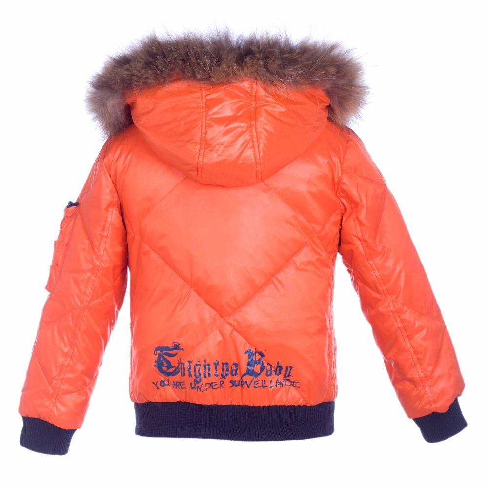 Children Jackets For Boys/Girls Winter Orange Duck Down Jacket ... Children Jackets For Boys/Girls Winter Orange Duck Down Jacket ...