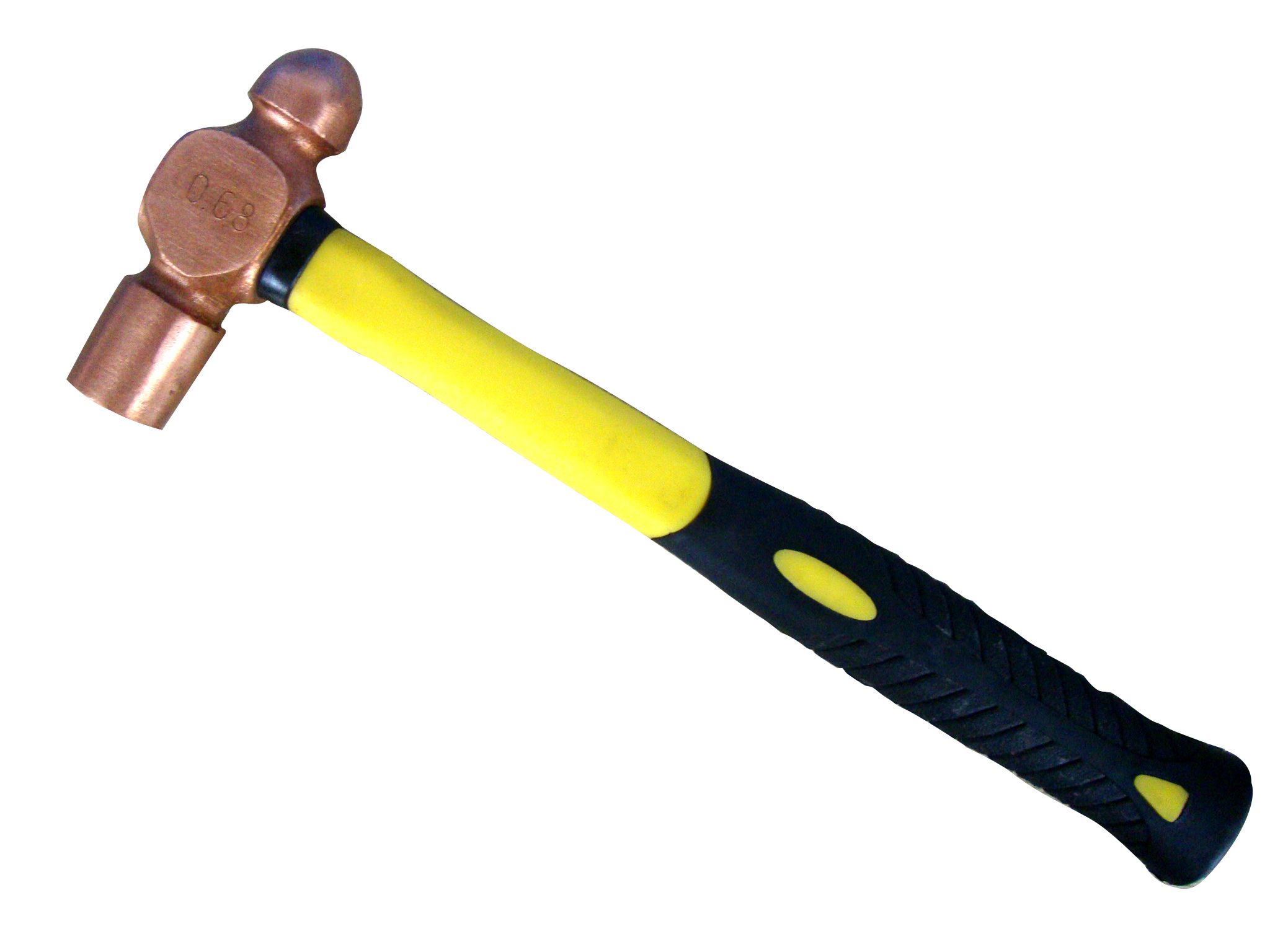 Shop Common Tools Online, Red Copper Ball Peen Hammer, 0.22kg/0.5lb Non