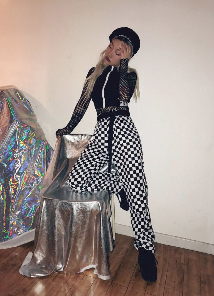 Acquistare Pantaloni Larghi A Coste Scozzesi Punk 2018 Pantaloni A Scacchi  Larghi Donna E Uomo Pantaloni Lunghi Allentati Pantaloni A Vita Bassa Femme  Hiphop Pantalon Economico | Consegna Veloce E Qualità | It.Dhgate