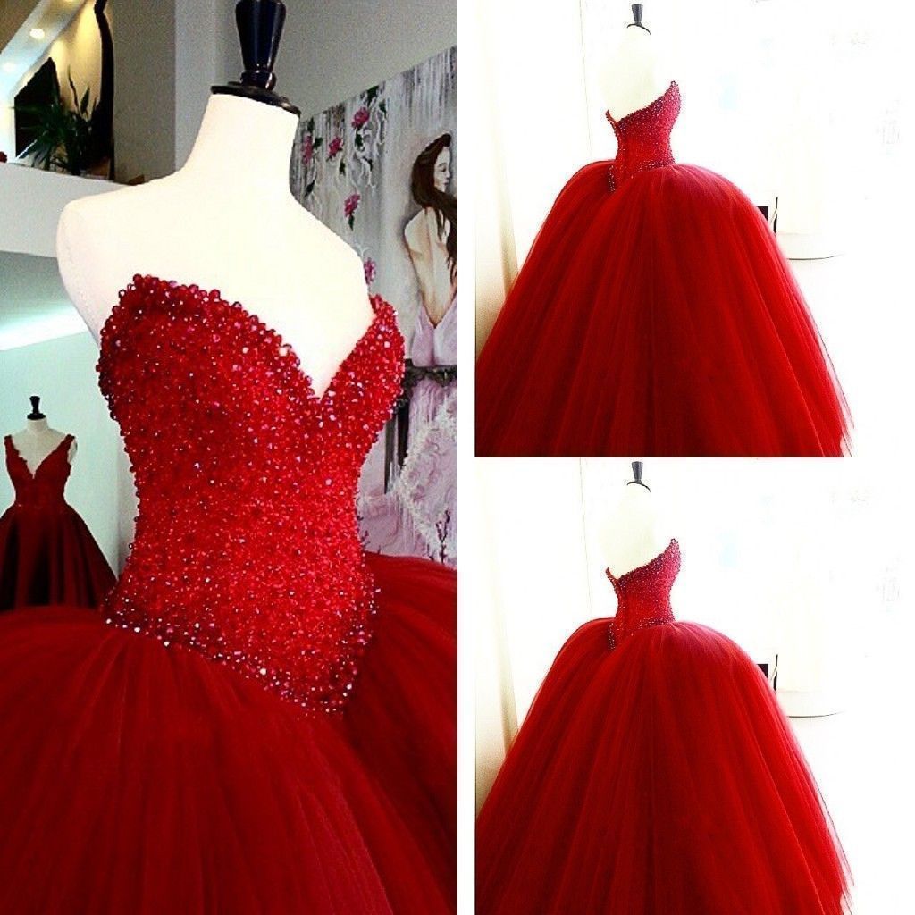 new red gown