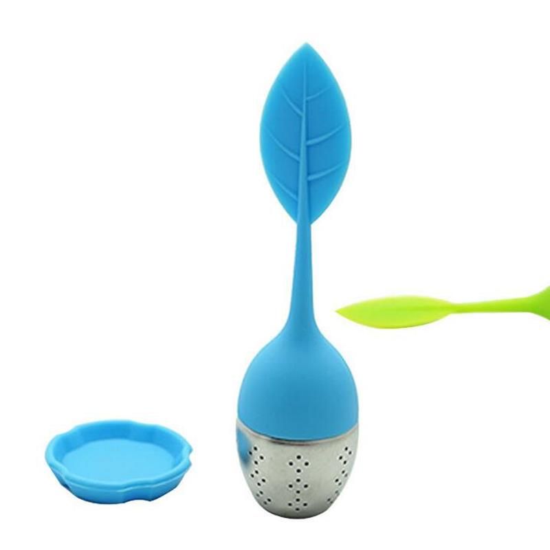 FEK Sr Tea colador ba/ño Villano Bolsa de Fuga de t/é Creativo Silicona t/é Fuga mu/ñeca infusor de t/é Sr Tea Infusor